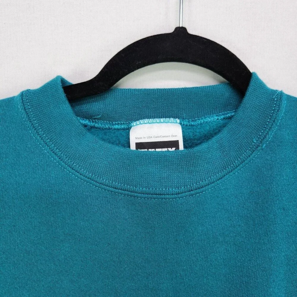 Tultex Vintage Sweatshirt 90s Womens Large Church School Teacher Pullover - Picture 6 of 13